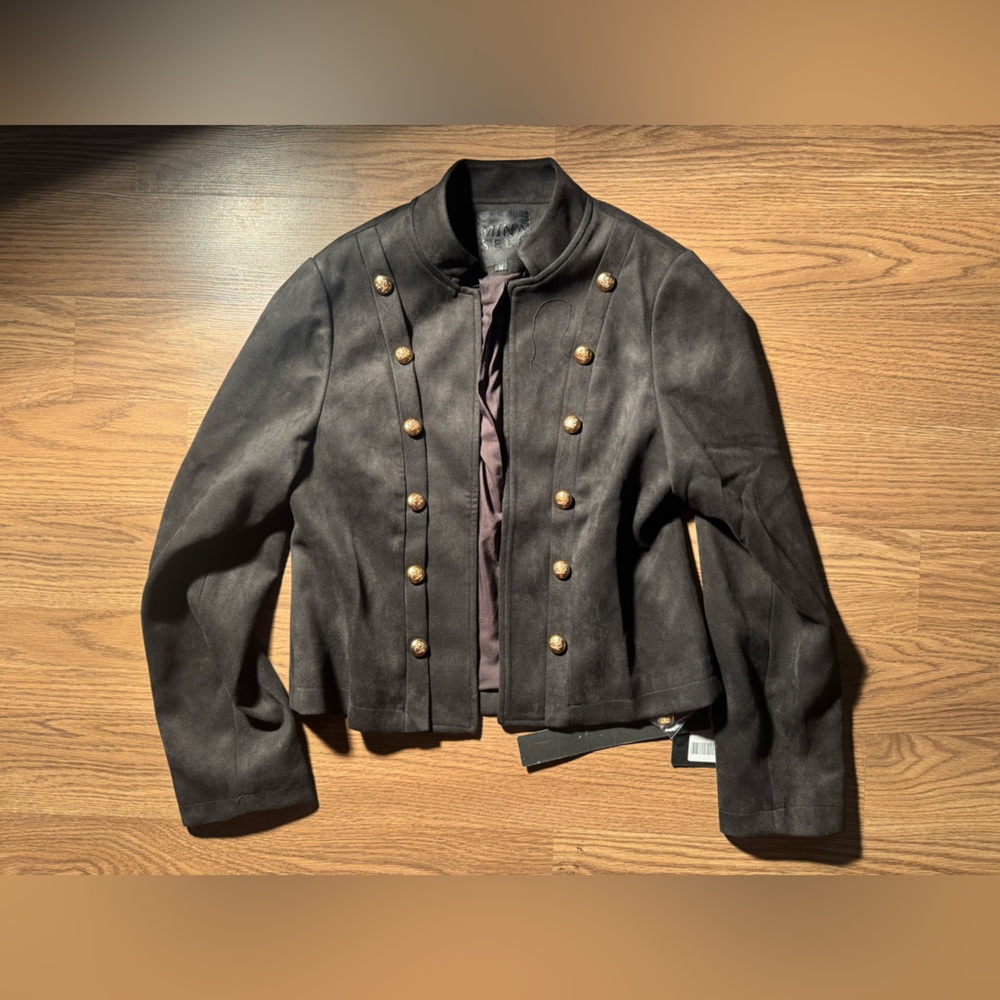 Women's  Jacket with Brass Buttons